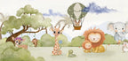 Safari Animal Kids Wallpaper | Kids Bedroom & Playroom