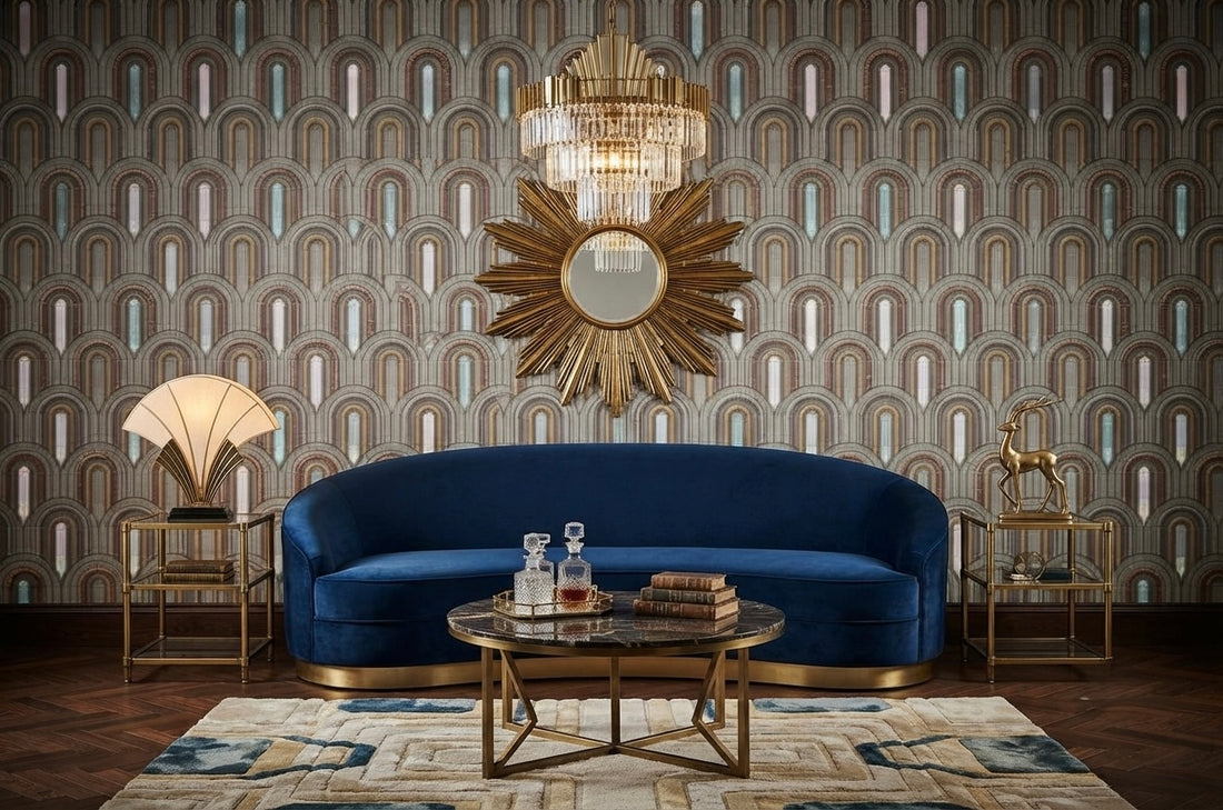 Art Deco Archway Luxe Wallpaper