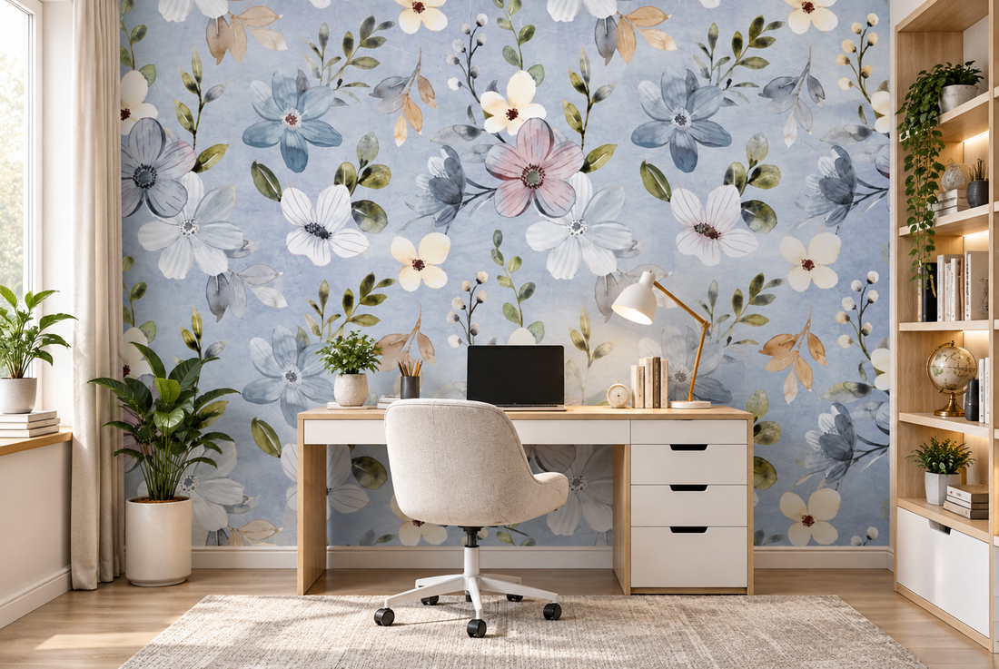 Serene Botanical Garden Wallpaper