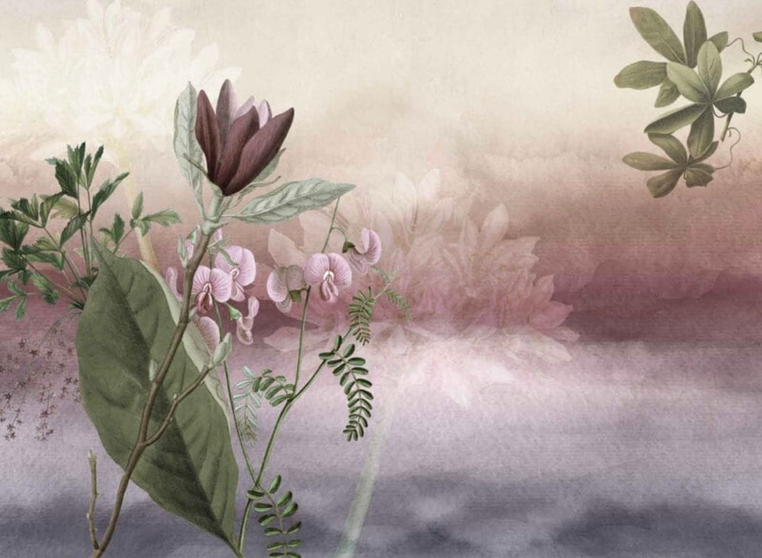 OMBRE FLORAL Wallpaper
