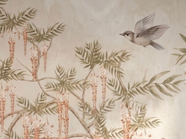 Birdsong Garden Wallpaper