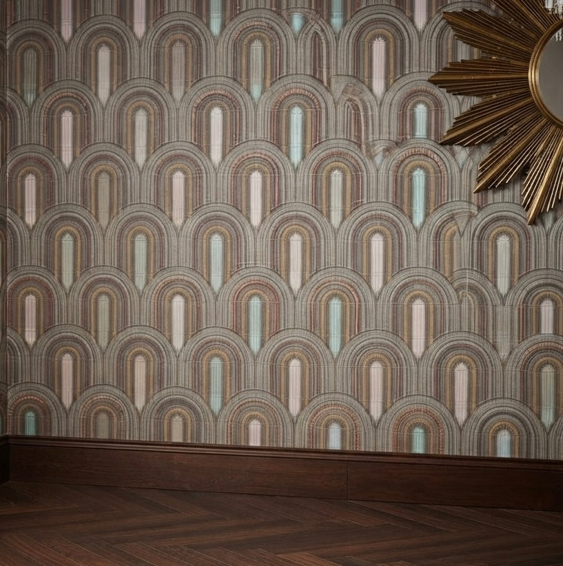 Art Deco Archway Luxe Wallpaper