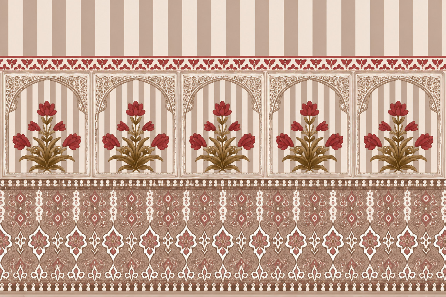 Royal Arch Garden Wallpaper