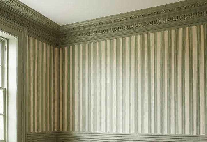 Heritage Garden Stripes | Wall Paper