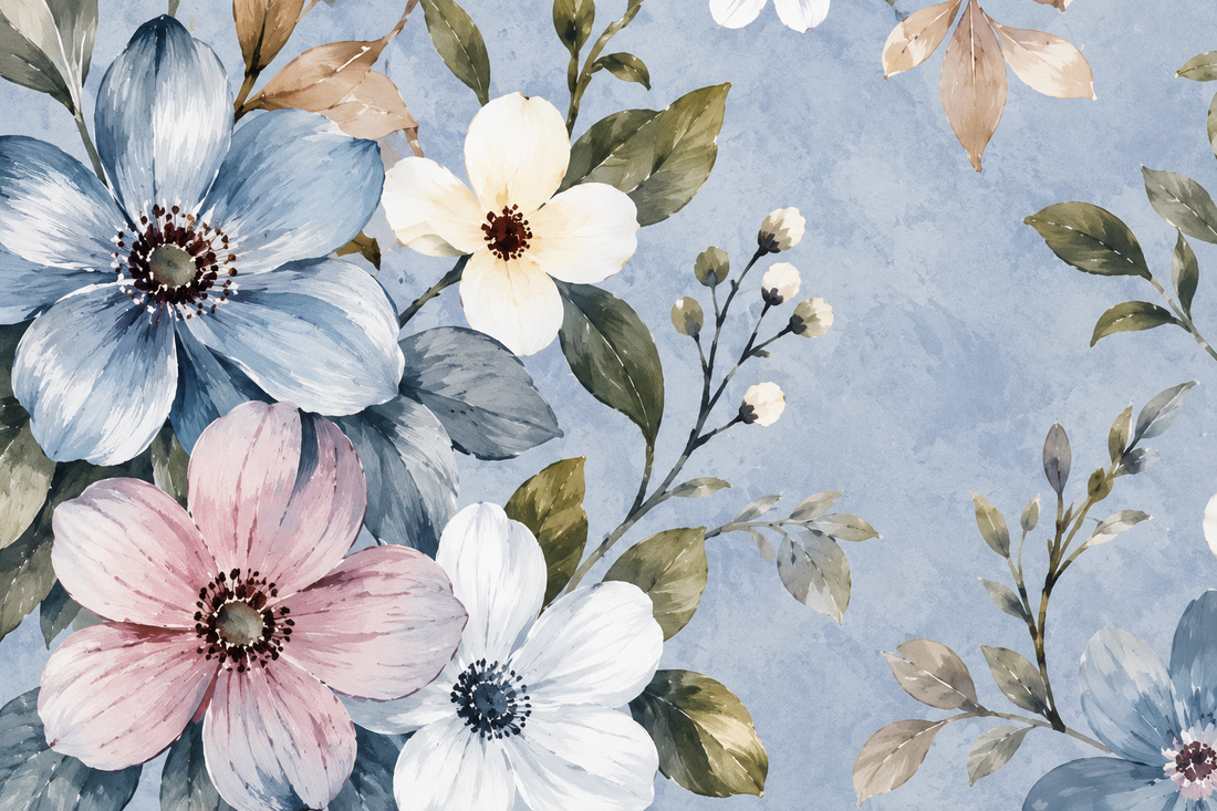 Serene Botanical Garden Wallpaper