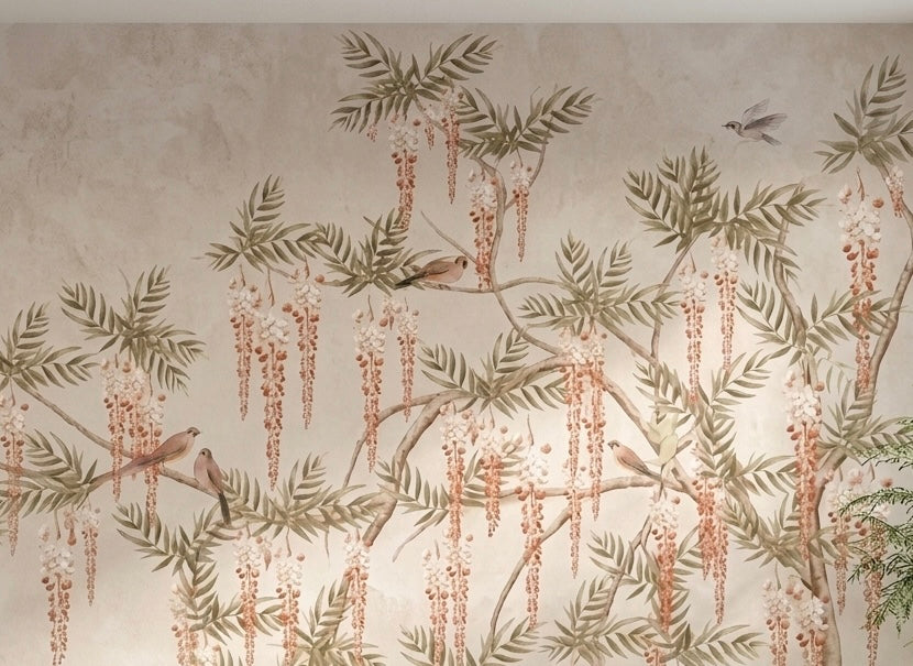 Birdsong Garden Wallpaper