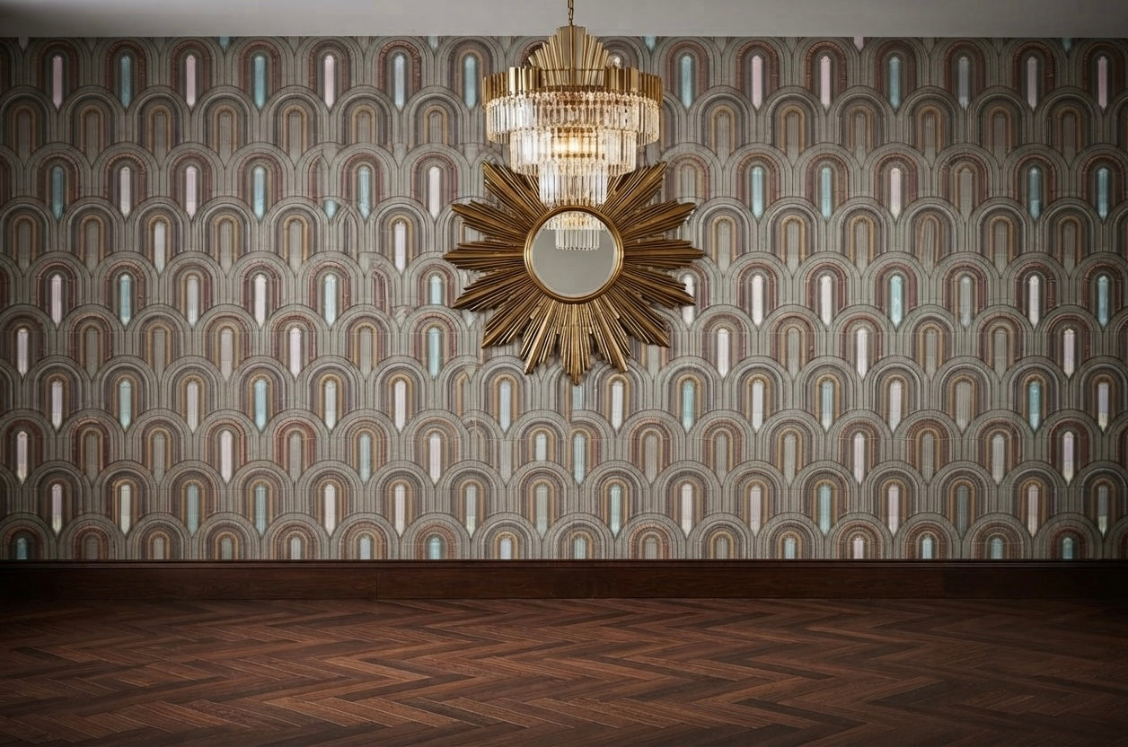 Art Deco Archway Luxe Wallpaper