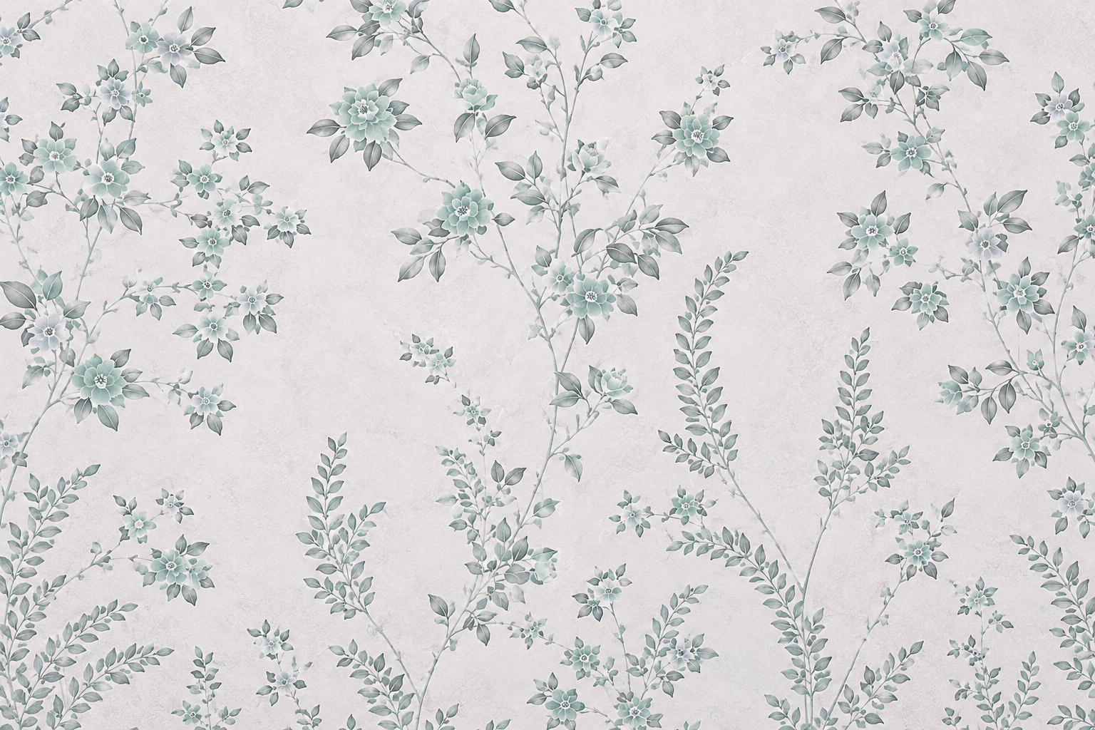 Ethereal Meadow Floral Blush Pink Wallpaper