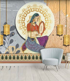 Indian Folk Art Wallpaper