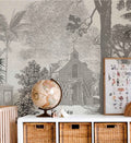 Vintage Floral Wallpaper Roll