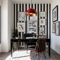 Vertical Stripe Wallpaper — Black & White
