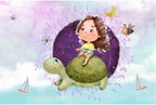 Turtle Kids Wallpaper | Dreamy Nursery Wall Mural