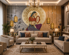 Indian Folk Art Wallpaper