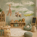Clouds Kids Wallpaper | Premium Watercolor