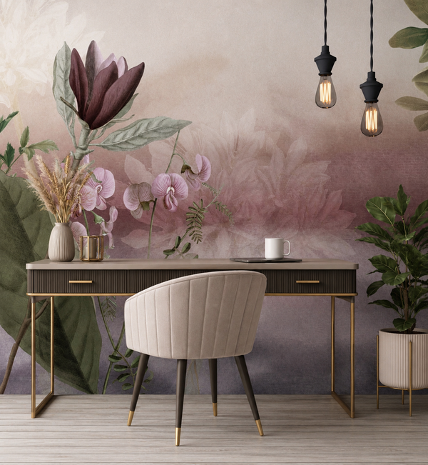 Whispering Blooms – Floral Wallpaper