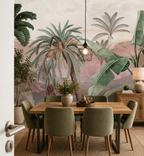 Palm Landscape Wall Mural | Botanical Wallpaper