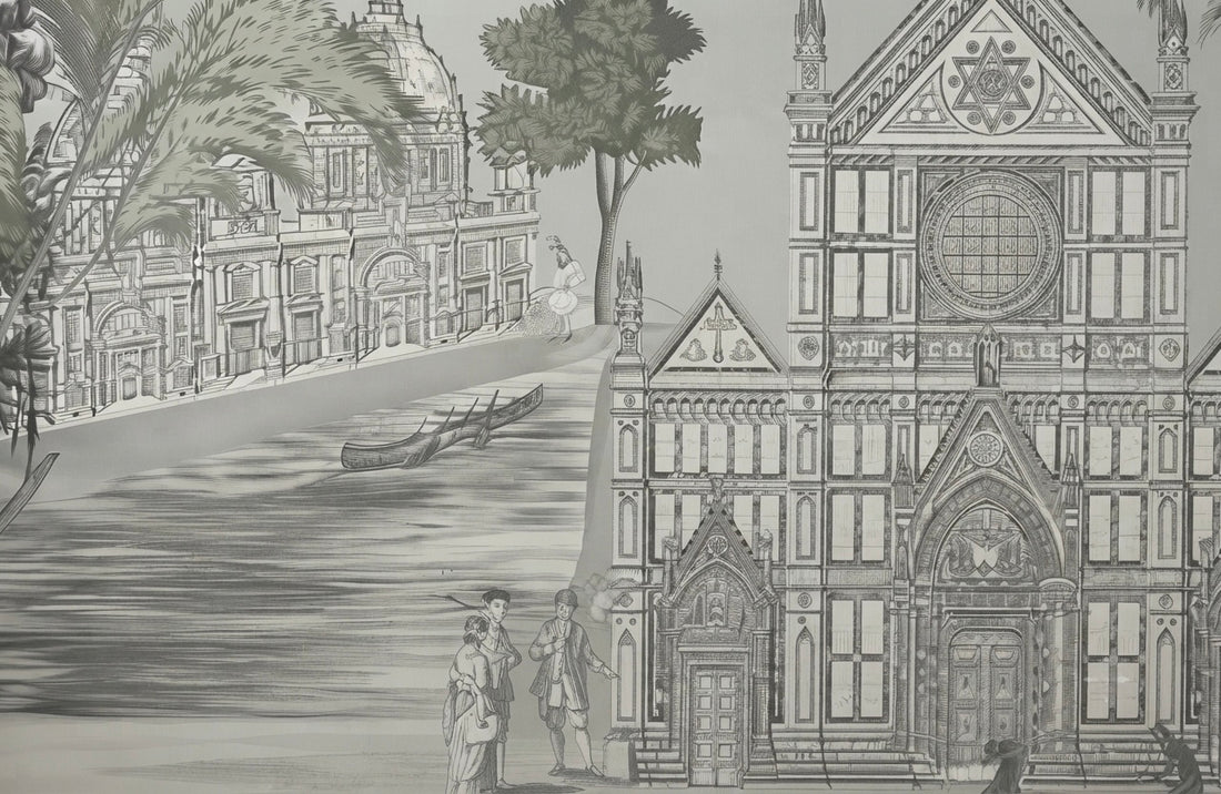 A Manor European Wall Mural Wallpaper