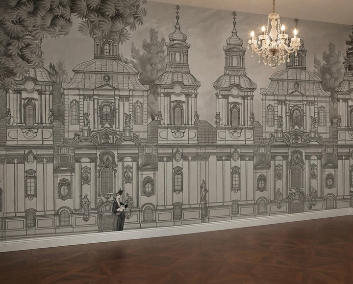 Metropolis wall mural Wallpaper