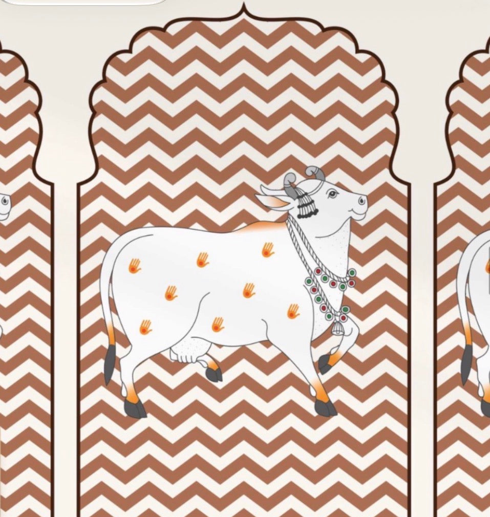 Chevron Arch Wallpaper