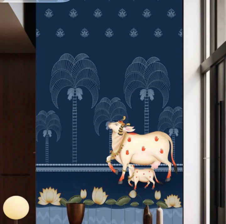 The Celestial Cow Wallpaper