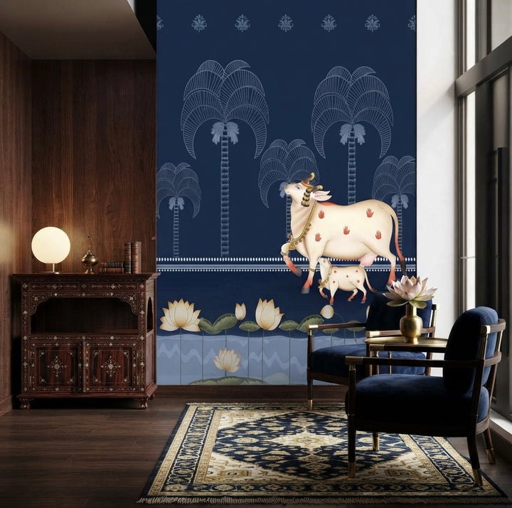 The Celestial Cow Wallpaper