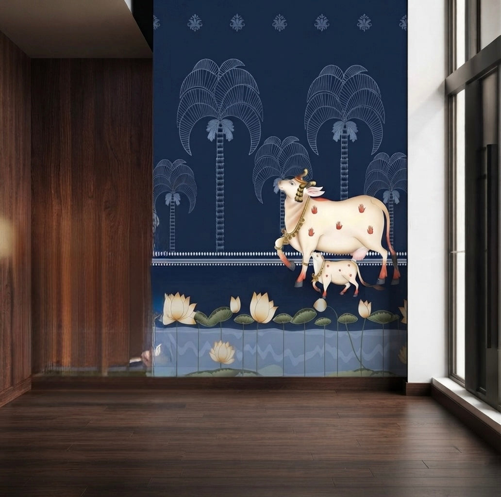 The Celestial Cow Wallpaper