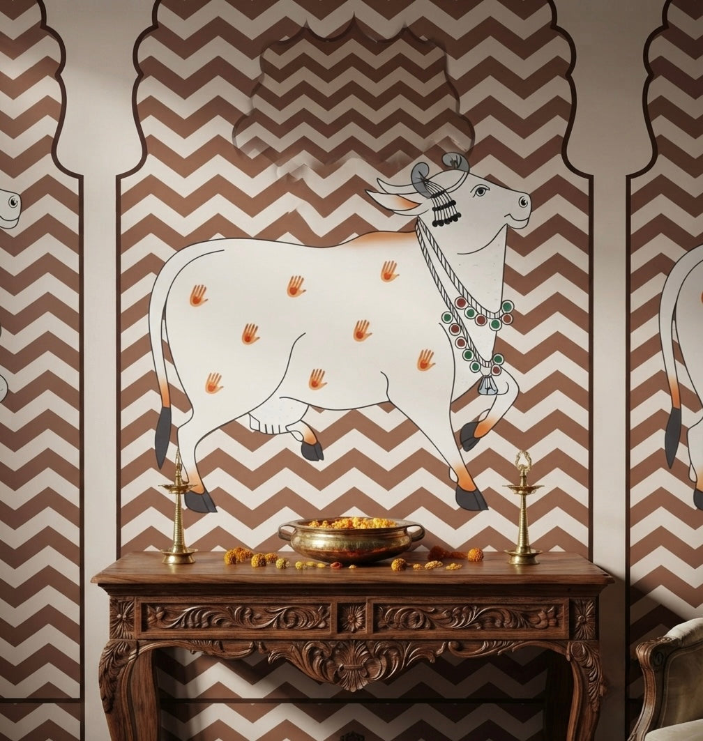 Chevron Arch Wallpaper