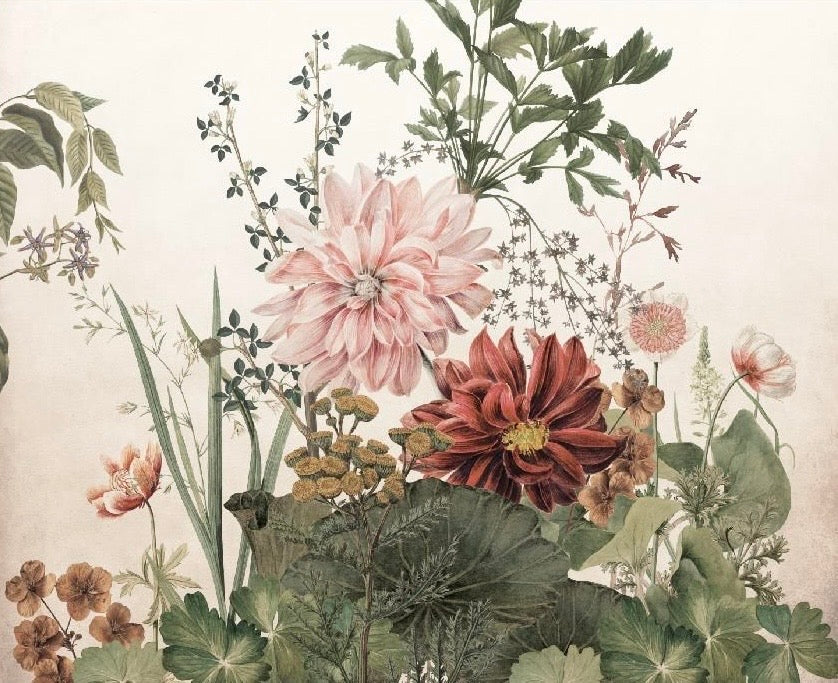 Floral Wall Mural Wallpaper